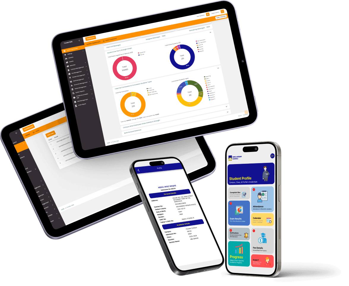 IntelliSchool : Next-Gen School Management System main